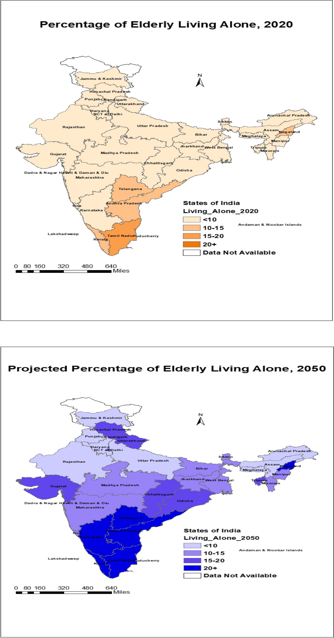 National and Subnational Projection of Living Arrangements Pattern of Indian Elderly: Application of Net Transition Probability Macrosimulation Models