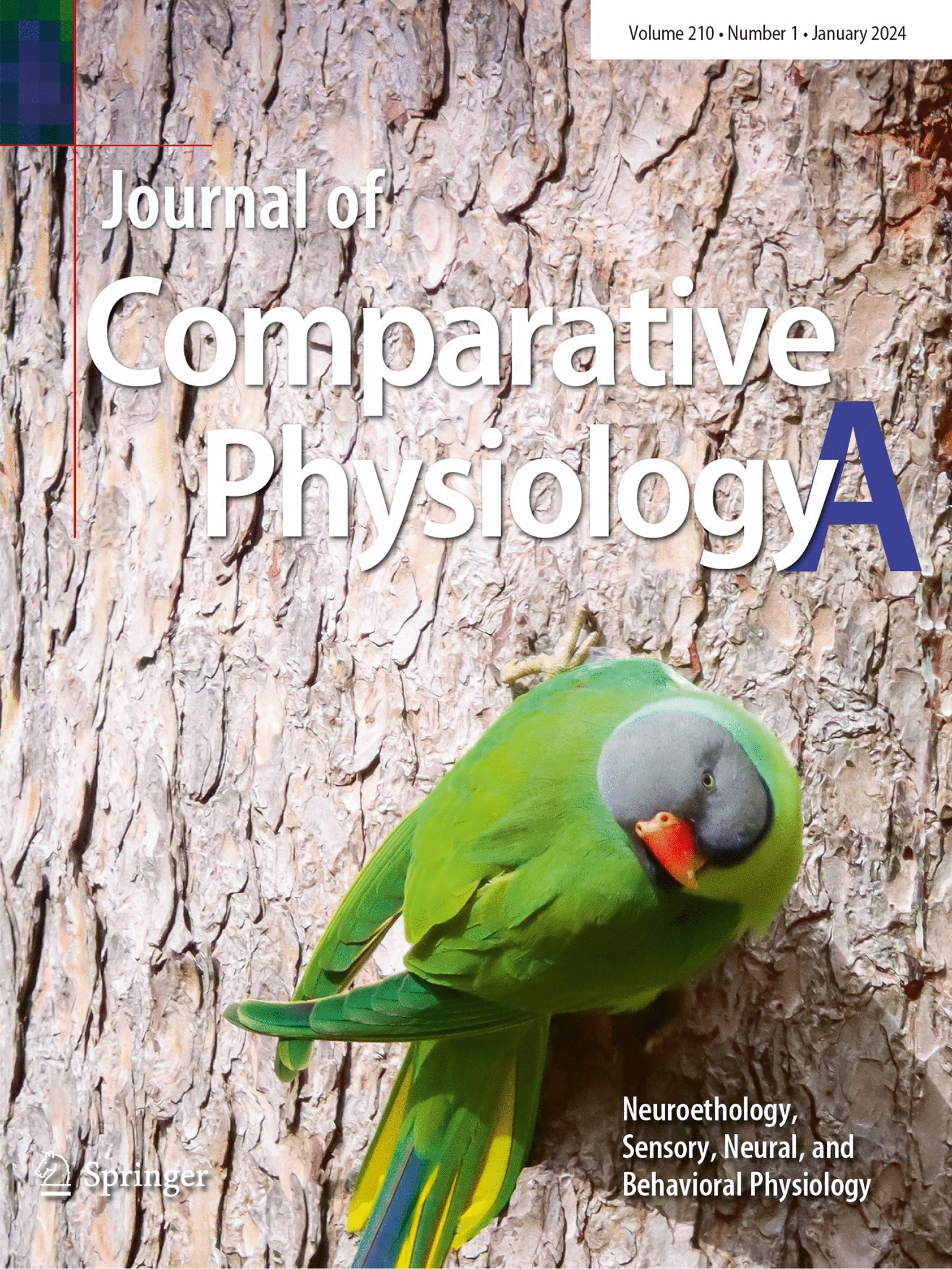 The 2024 covers of the Journal of Comparative Physiology A
