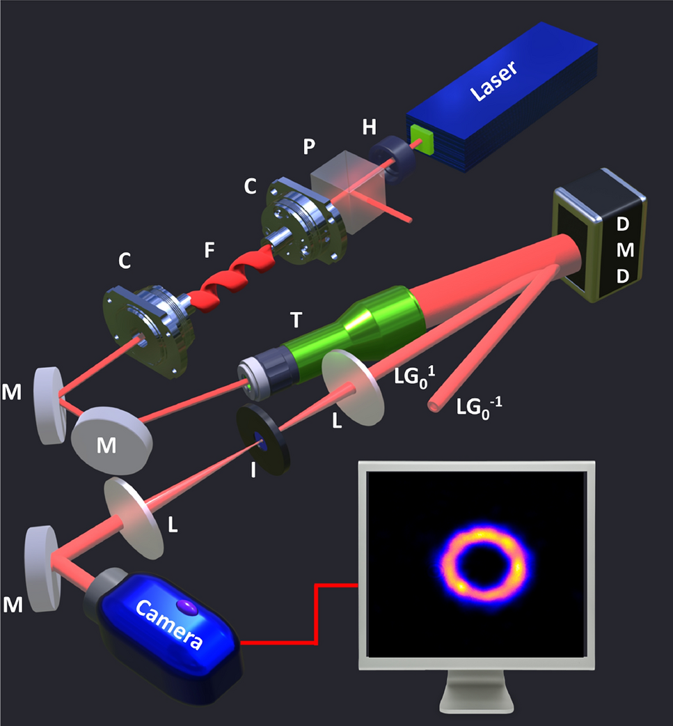 On-demand micro-second switching of topological charges of DMD-generated OAM modes