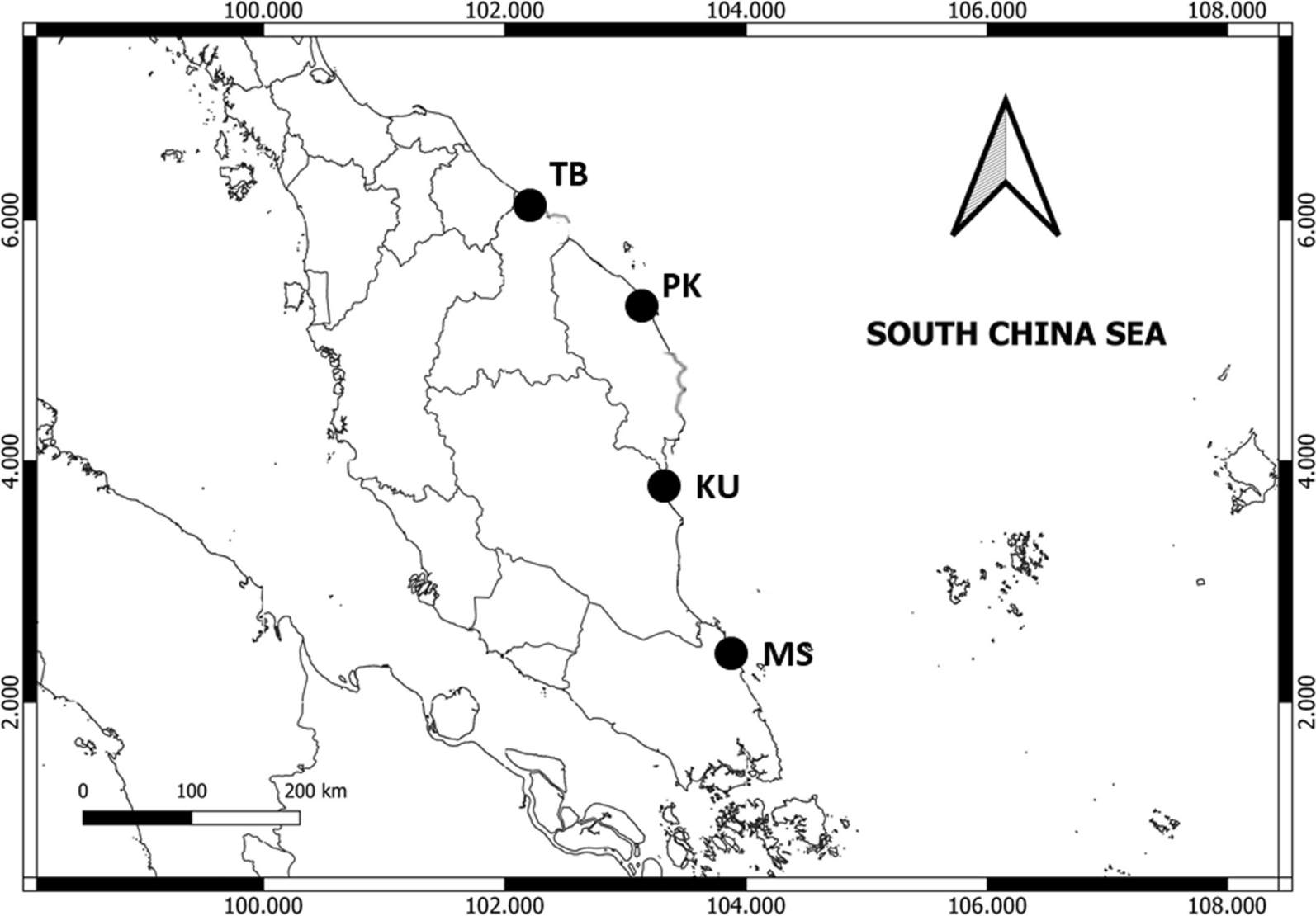 Mitochondrial control region sequences show high genetic connectivity in the brownstripe snapper, Lutjanus vitta (Quoy and Gaimard, 1824) from the east coast of Peninsular Malaysia