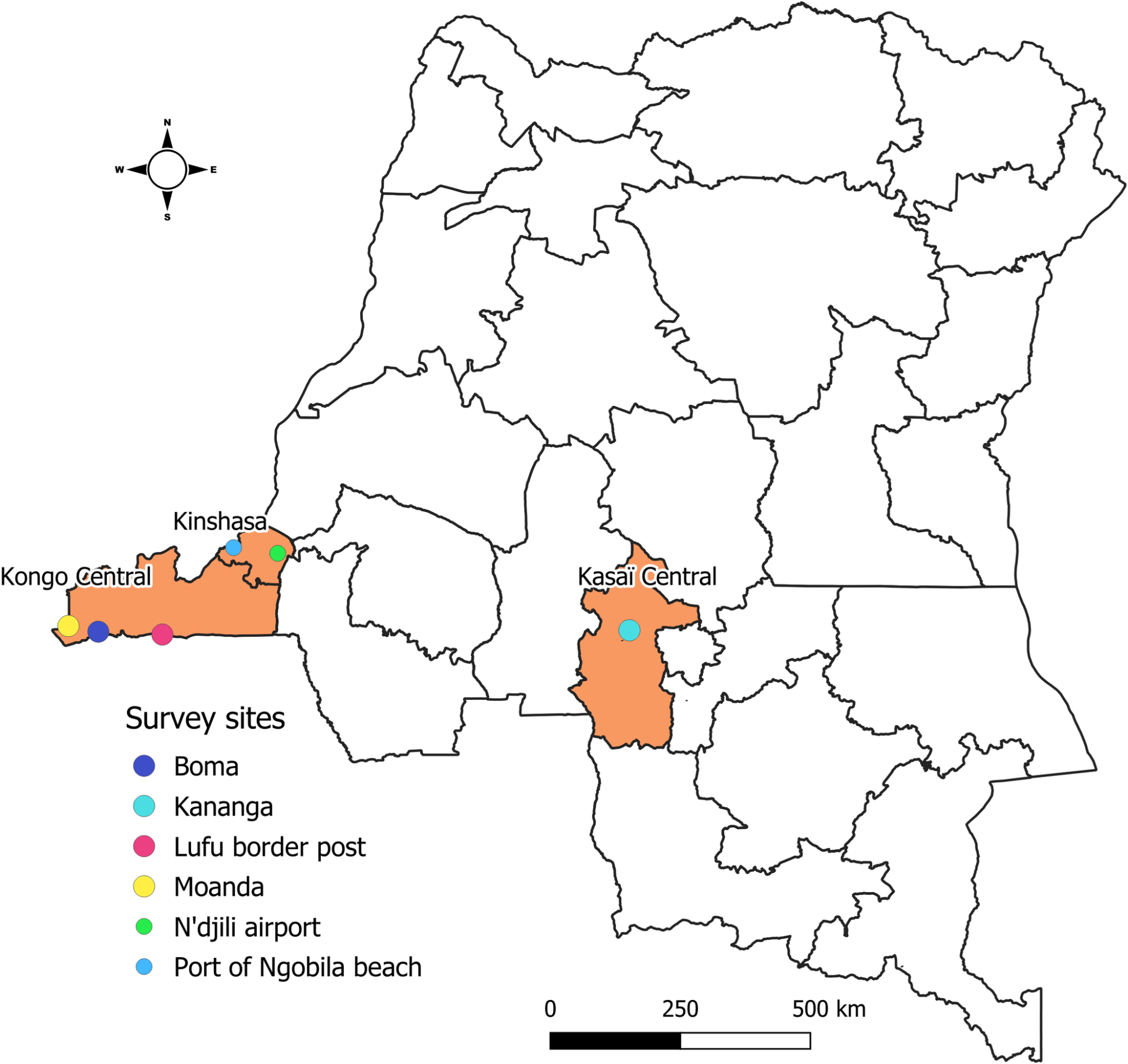 Perceptions, attitudes, practices, and factors associated with COVID-19 vaccination among travelers in the Democratic Republic of the Congo