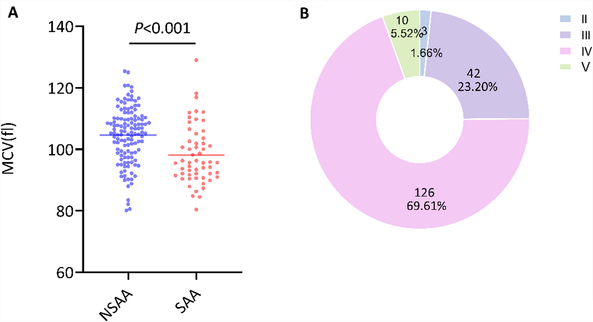 Complex association of mean corpuscular volume and outcomes in patients with aplastic anemia treated with cyclosporine A plus androgen or cyclosporine A alone