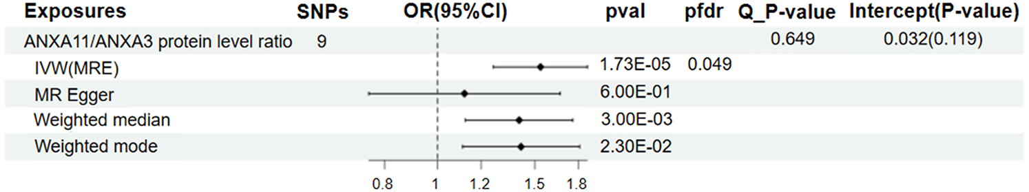 The potential role of ANXA11/ANXA3 protein level ratio in predicting antidepressant treatment outcomes