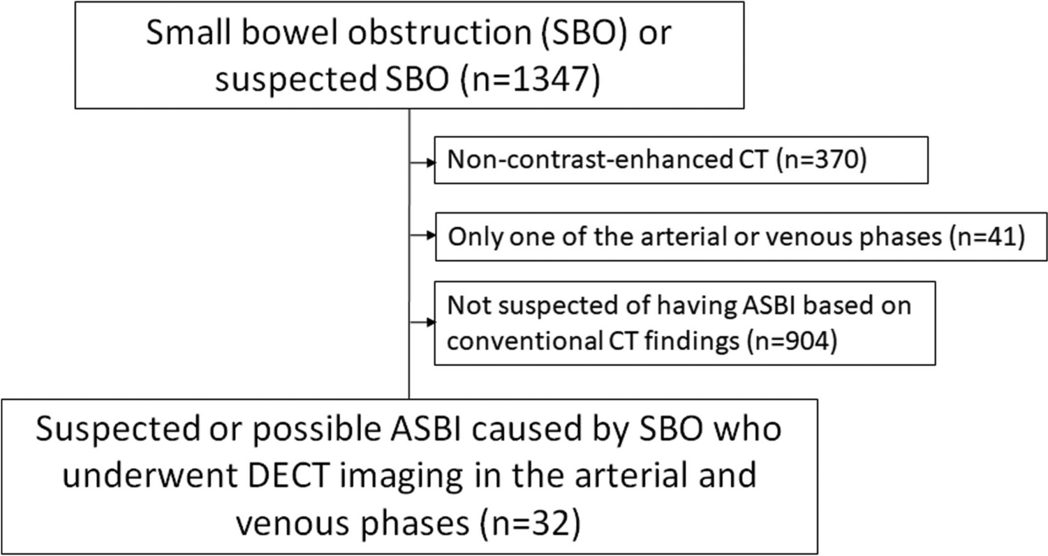 Arterial and venous phase evaluation in fast kV-switching dual-energy CT for detecting acute small bowel ischemia caused by small bowel obstruction